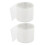2 tubi termorestringenti in PVC da 70 mm per 4 pellicole termorestringenti 18650 da 5 m trasparenti 1