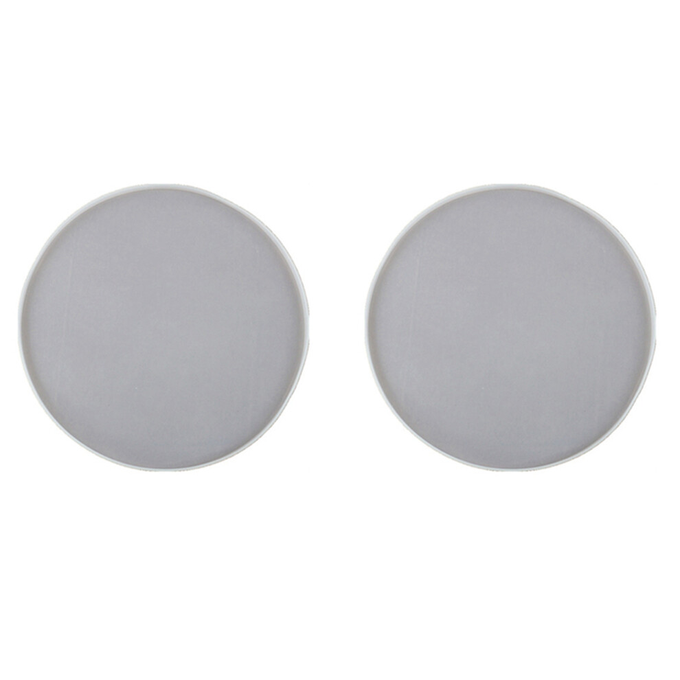 2X Round Tray Silicone Mold For Round Coaster Making Epoxy Resin 30Cm 4852767840292
