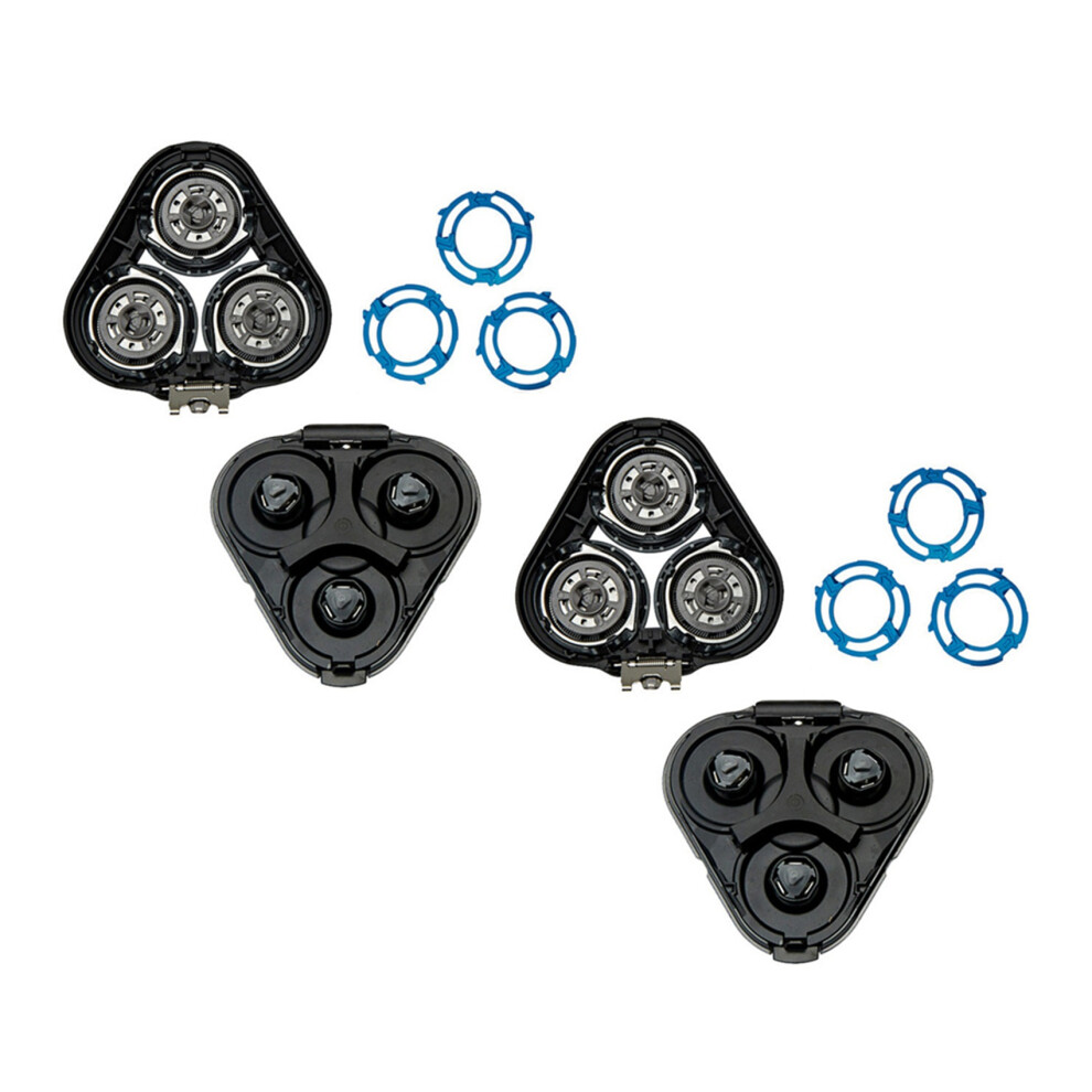3X Replacement Shaver Head for S5000 S5370 S5571 S5420 S5140 S5078 S5077 S5050 S5082 S5380 S5400 Black
