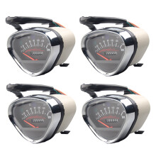 4X Motorcycle Meter Odometer Gauge Backlight LCD Digital Indicator Instrument for Vintage 70 Jialing70