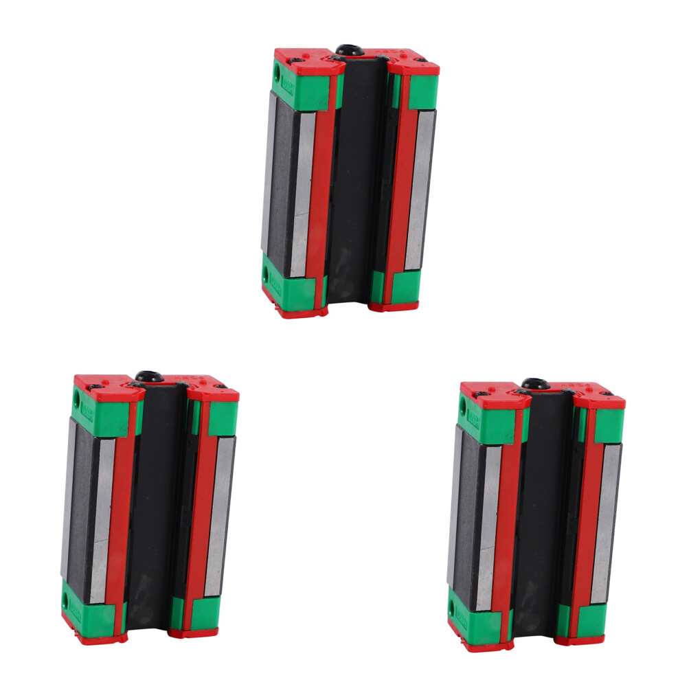 3X Steel Hgh20ca 20Mm Linear Rail Guide Block For Cnc Machine Parts Manufacturing Equipment 4852767861822