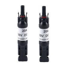 2X 20A In-Line Diode Connector IP67 Solar Panel Cable Connectors