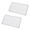 2X Μεταλλικά τετράγωνα πλέγματα 30cm x 45cm για ψήσιμο στη σχάρα 1