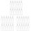 36 Pack Fine Mist Clear Bottles 120 Ml (4 Oz) with Pump Cap, Reusable and Refillable Empty Plastic Bottles 1