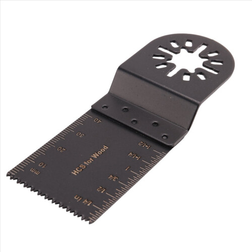 3 Pcs 35mm Wood Metal Blades for Fein Multimaster Challenge Multitool Black 2