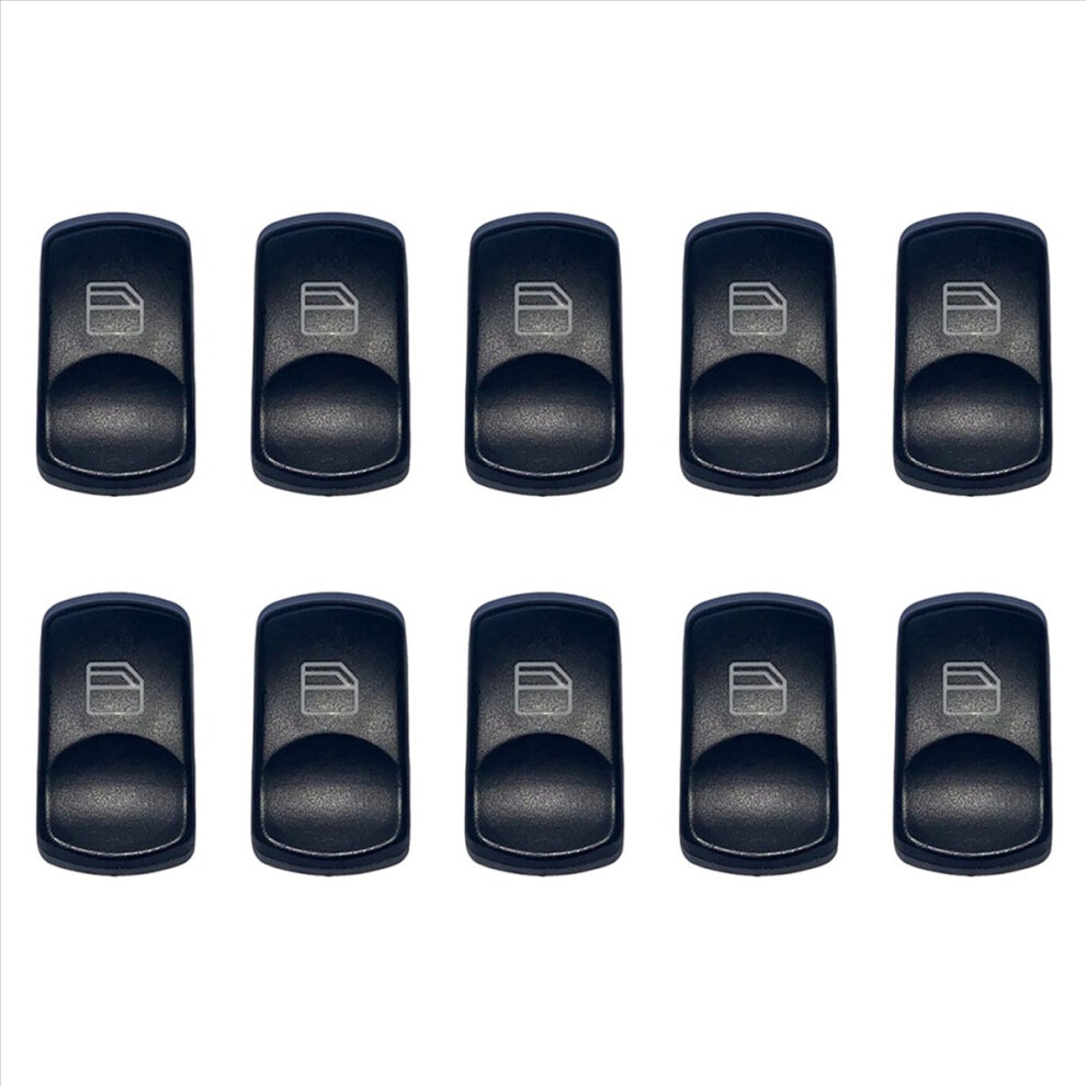 10X For Sprinter W906 Window Switch Button Cover Front Left (Passenger) A6395451913 Black 4852767871951