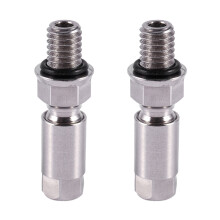 2x Fahrradbremsschlauchanschluss, hydraulischer Scheibenbremsschlauchverbinder mit Oliveneinsatz für AVID E5 E7 E9 XX X0