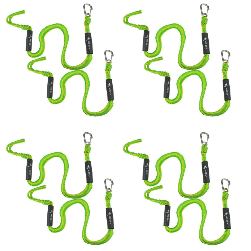 8-Pack Boat Bungee Dock Line With Hook Mooring Rope For Boats Pontoon Jet Ski Waverunner Kayak 4852767874174