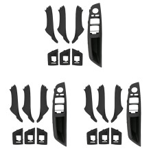 21-teiliges Türgriff- und Fensterheberschalter-Armlehnen-Set für 5er BMW F10, F11 und F18 (2010–2017, Rechtslenker) – Teilenummer: 51417225875