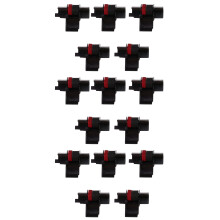 IR-40T (15 Pack) Compatible Calculator Printer Ribbons Ink Roller - Black & Red