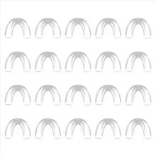 20X Dental Orthodontic Teeth Corrector Braces Tooth Retainer Straighten Tools Teeth Capped Transparent
