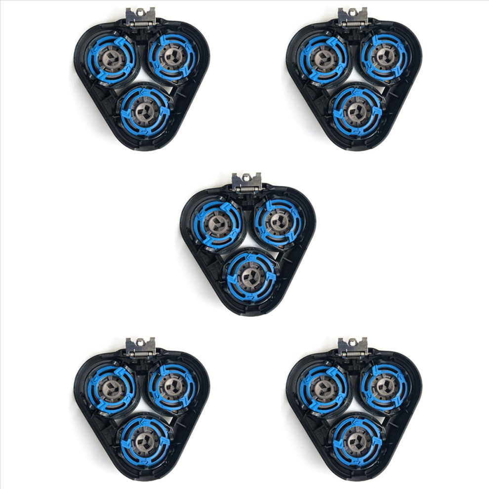 5X Shaver Head for S5000 S5370 S5571 S5420 S5140 S5078 S5077 S5050 S5082 S5380 S5400 Blade-Black