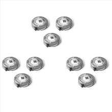 9x HQ8 Blade for HQ8 Replacement Heads Compatible with Blades Like PT720 AT880 AT810 Etc