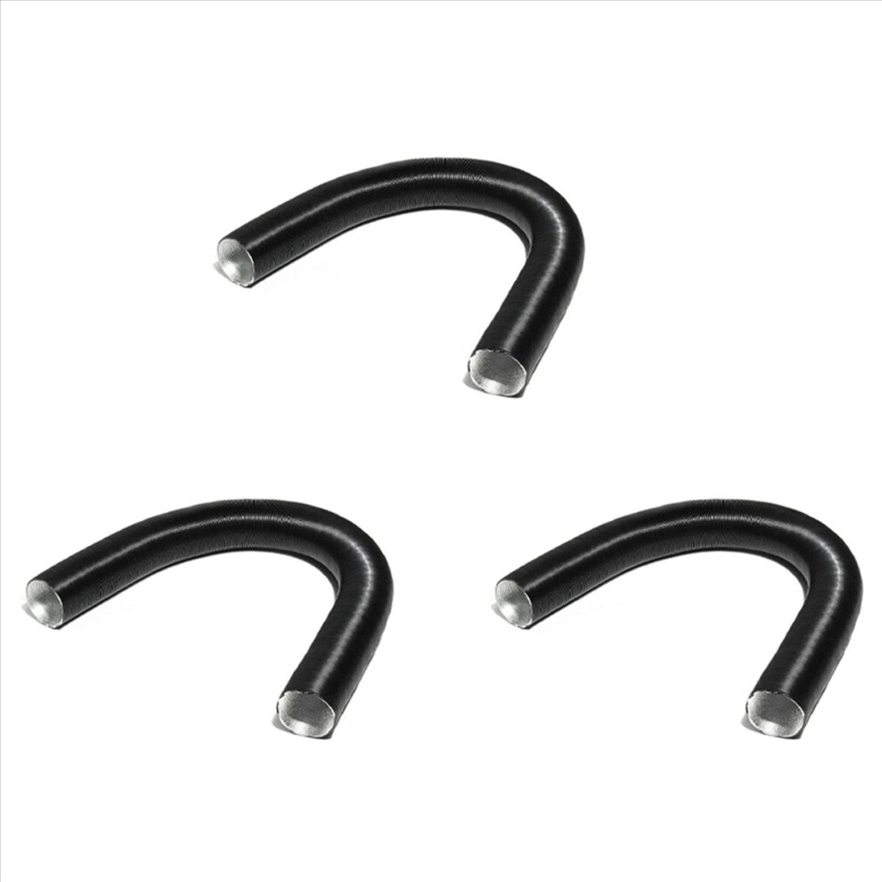 3Pcs 60 Mm Aluminum Foil Heater Hose Preheater Hose For 2000W Air Heater Outlet Car Air Duct Drain Hose 4852767875423