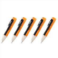 5X 90-1000V Voltage Tester Electric Indicator Non-Contact Voltage Tester AC Power Outlet Detector Tester Pen with LED