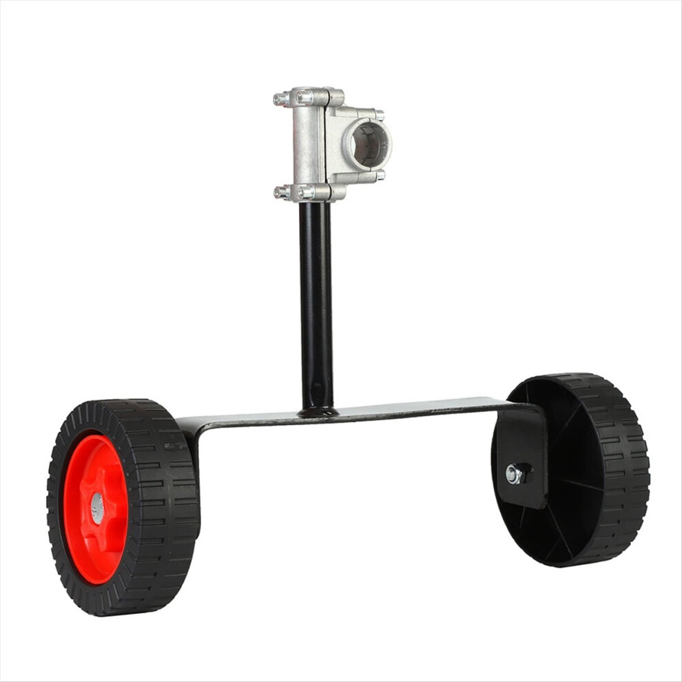 Universal Metal Wheels For String Trimmer Grass Eater Weed Adjustable For Tube 26Mm(1Inch) 28Mm(1.1Inch) 4852385957099