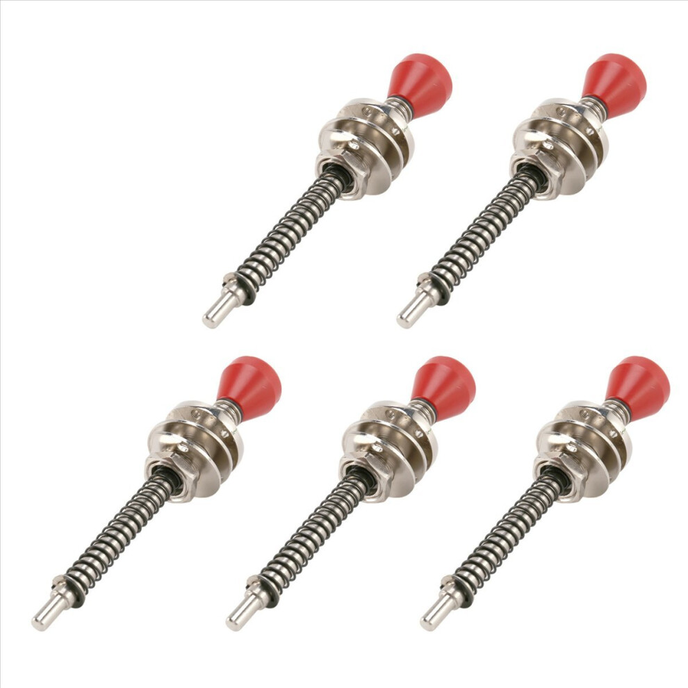 5X Loaded Spring Rod,Ball For Pinball Machine Parts,Game Machine Accessory For Football Babies Other Pinballs 4852767880243