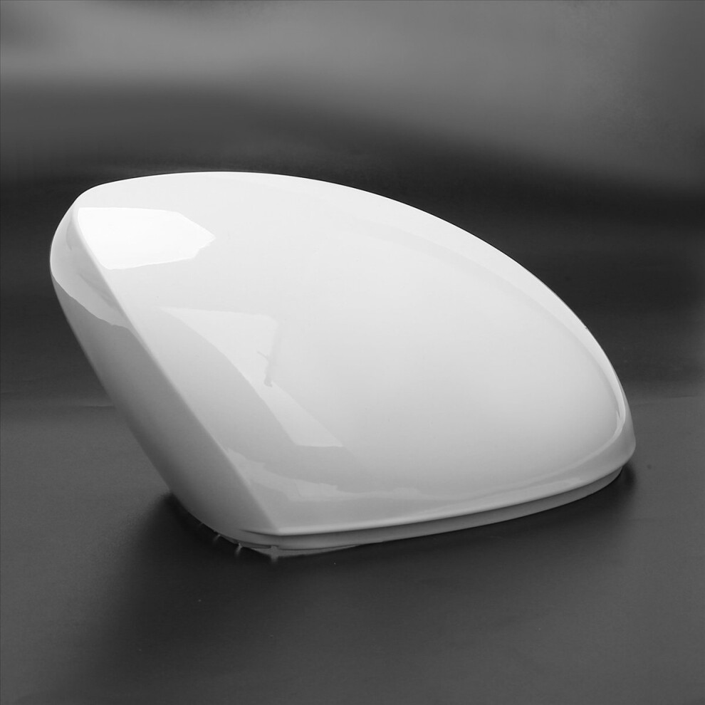 2X Right Side Wing Rearview Mirror Cover Shell For 2009-2017 2012-2018 2014-2017 White 4852767872019