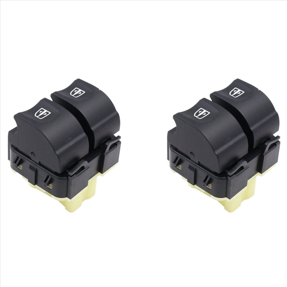2X 254118044R Electric Window Switch For Iv 2013-2017 Black 4852767882803