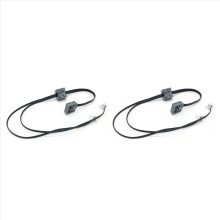 2Pcs Technic Power Function 8870 LED Light Link Line Cable for Train Vehicle Building Block Power Group