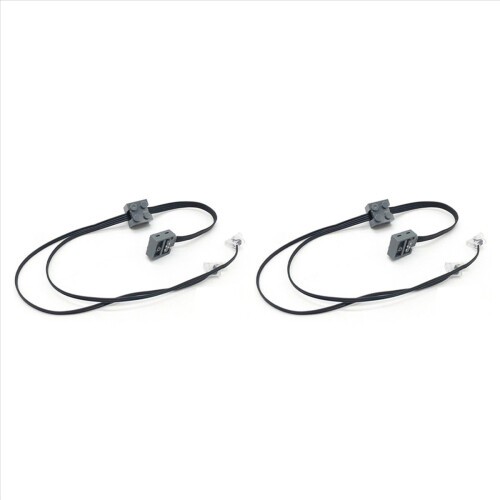 2Pcs Technic Power Function 8870 LED Light Link Line Cable for Train Vehicle Building Block Power Group