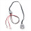 2Pcs Technic Power Function 8870 LED Light Link Line Cable for Train Vehicle Building Block Power Group 2