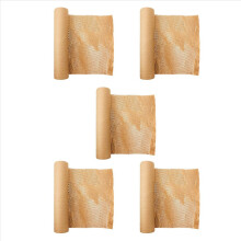 5 Roll Recycled Packing Paper 12Inch x 33FT Eco Honeycomb Paper for Moving Packaging Wrap Recyclable Cushion Material