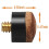 12 Sets 12MM Billard-Pool-Queue-Spitzen Messingschrauben-Ersatzspitzen mit Queue-Ferrule für Snooker-Pool-Queues 2
