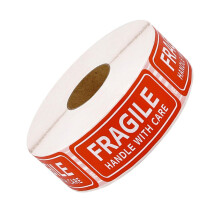 Fragile Warning Labels 500 Pcs Moving Stickers SelfAdhesive For Careful Handling And Packaging Labels