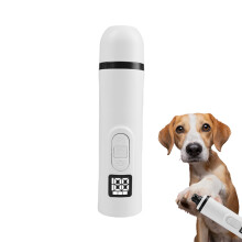Nail Grinder for Dogs, Quiet Electric Nail Grinder, 2Speed Adjustable Dog Nail Filer, Home Travel Pet Trimming