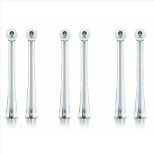 6Pcs High Quality Nozzle for AirFloss HX8331 HX8332 HX8340 HX8341 HX8381 HX8401 Oral Irrigator Nozzle