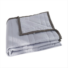 Coperta di ghiaccio per tutte le stagioni - Trapunta estiva più fresca per chi dorme caldo e suda di notte, grigia 140 x 200 cm