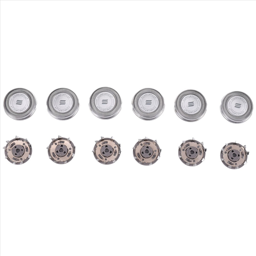 6 Packs SH30 Replacement Head Shaver Replacement Heads Compatible for Electric Shaver Series 1000, 2000, 3000