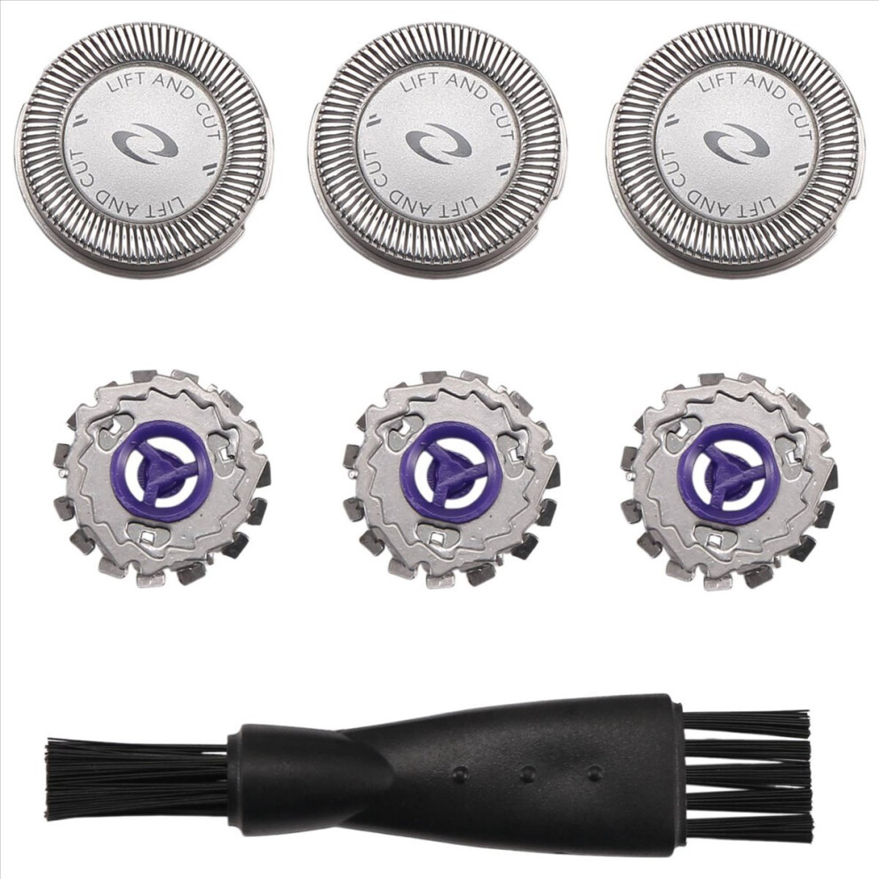 3 Pcs Replacement Shaver Head for HQ3 HQ4 HQ55 HQ56 HQ6900 HQ6868 HQ5812 HQ6874 Blade