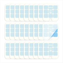 24-Pack Replacement Glue Cards for Home SH502DT3005W, Indoor Plug-in Fly, Fruit Fly, Gnat Trap Refill Pack