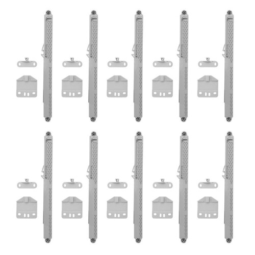 10Pcs/Lot Cabinet Glides Adapter Soft Closing System for Any Side Mount Drawer Sliding Buffer Damper Cupboard 1
