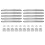 10Pcs/Lot Cabinet Glides Adapter Soft Closing System for Any Side Mount Drawer Sliding Buffer Damper Cupboard 4