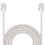 1pcs 10m RJ11 Telephone Connector Extension Cable White 2
