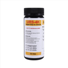 in Vitro Urine Testing 4 Test Items: Glucose, PH, Protein, Ketone Body Urine Specimen Test Strip Professional Test Paper