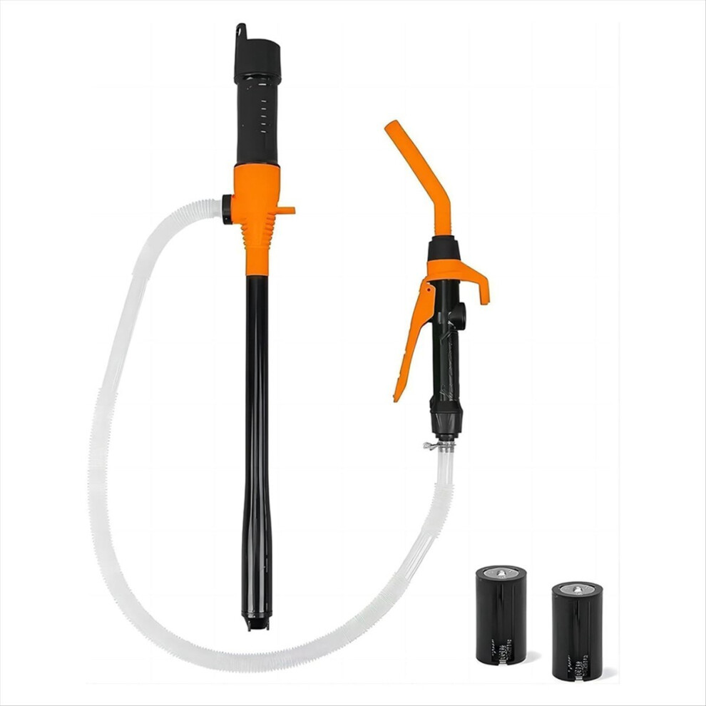 Portable Transfer Pump Battery Operated Electric Siphon Pump For Gas Transfer 3.5Gpm Flow Oil Extractor 4852463333111