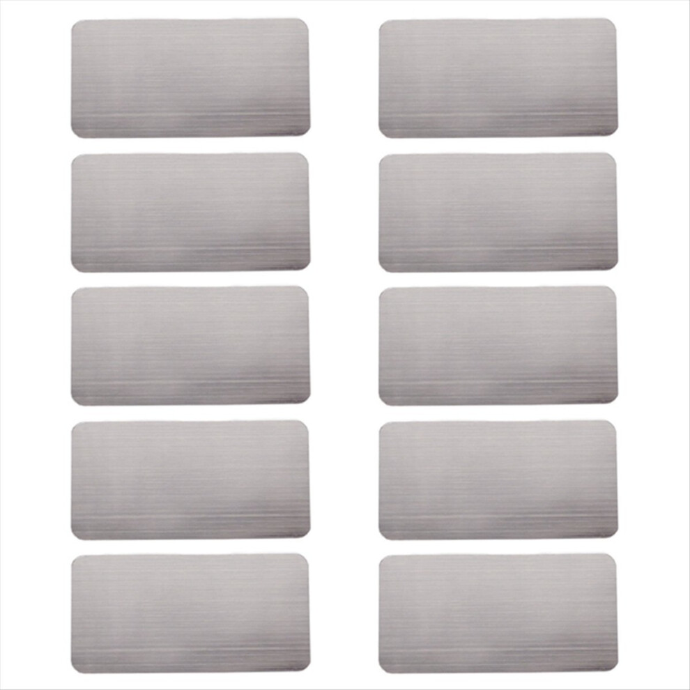 10Pcs Anti Emf Radiation Protection Shield Stickers Prevent Ionization For Camera Mobile Cell Phone Laptop Silver 4852463335641