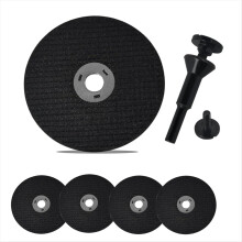 3-Zoll-Trennscheiben mit 1/4-Zoll-Dorn-Set, Trennscheiben mit 3/8-Zoll-Aufnahme, 5 Stück + 1 Dorn