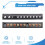7 Band Car Equalizer Audio EQ Tuning Crossover Amplifier Parametric Car Preamplifier Audio Equalizer +-12dB 4
