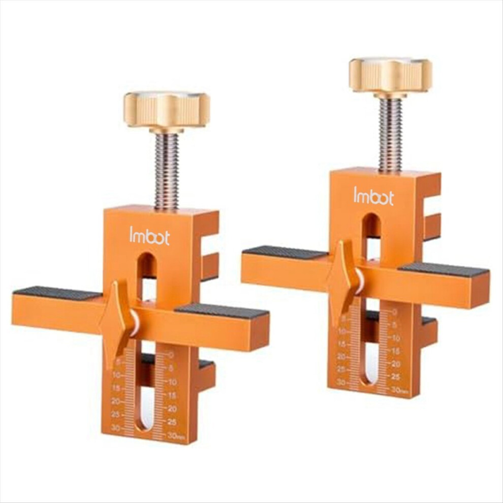 Cabinet Door Installation Positioner Tool For 7-40Mm,Adjustable Aluminum Alloy Cabinet Door Handle Jig 2Pack 4852463348009