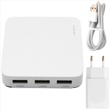 Wired Print Server Connects 3 USB Printers At the Same Time Sharer Standard 100M Network for WIFI/BT4.0 EU PLUG