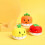 Cartoon Vegetable Countdownhour meter Mechanical Kitchen Cooking Clock Counting Toy Mini Manual hour meter 5