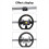 Mount Bracket Kit Profile Bracke Fixing Bracket for /TGT Steering Wheel Fixed Profile Holder Horizontal 4