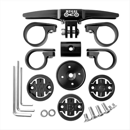 TT Handlebar Computer Mount Bike 22.2mm 25.4mm Rest Handlebar Computer Mount Adapter for Black 2