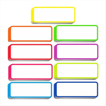 54er-Packung abwischbare Magnetetiketten, 8,1 x 3 cm – Magnetische Namensschilder für Klassenzimmer, Spinde, Schulbus – Klassenzimmermagnete