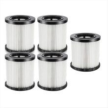 5pcs DCV5801H DCV581H Wet Dry Vacuum Filters for Vacuum DCV580H HEPA Replacement Filter